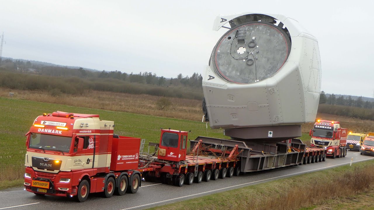 WORLD'S BIGGEST WINDMILL TRANSPORT | NEW - SIEMENS GAMESA SUPER WINDMILL