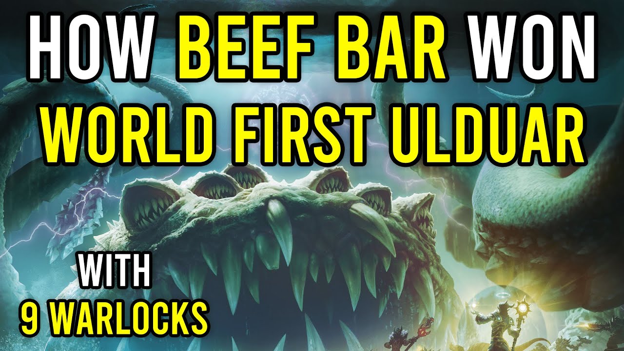 How The RACE to WORLD FIRST Ulduar Was Won