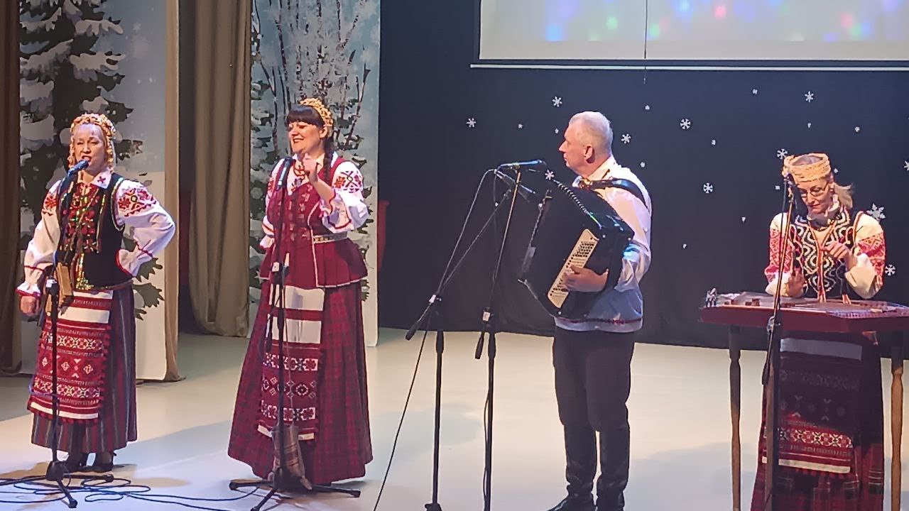 Добры дзень усім вам. На фэсце “Калядкі без аглядкі”. 