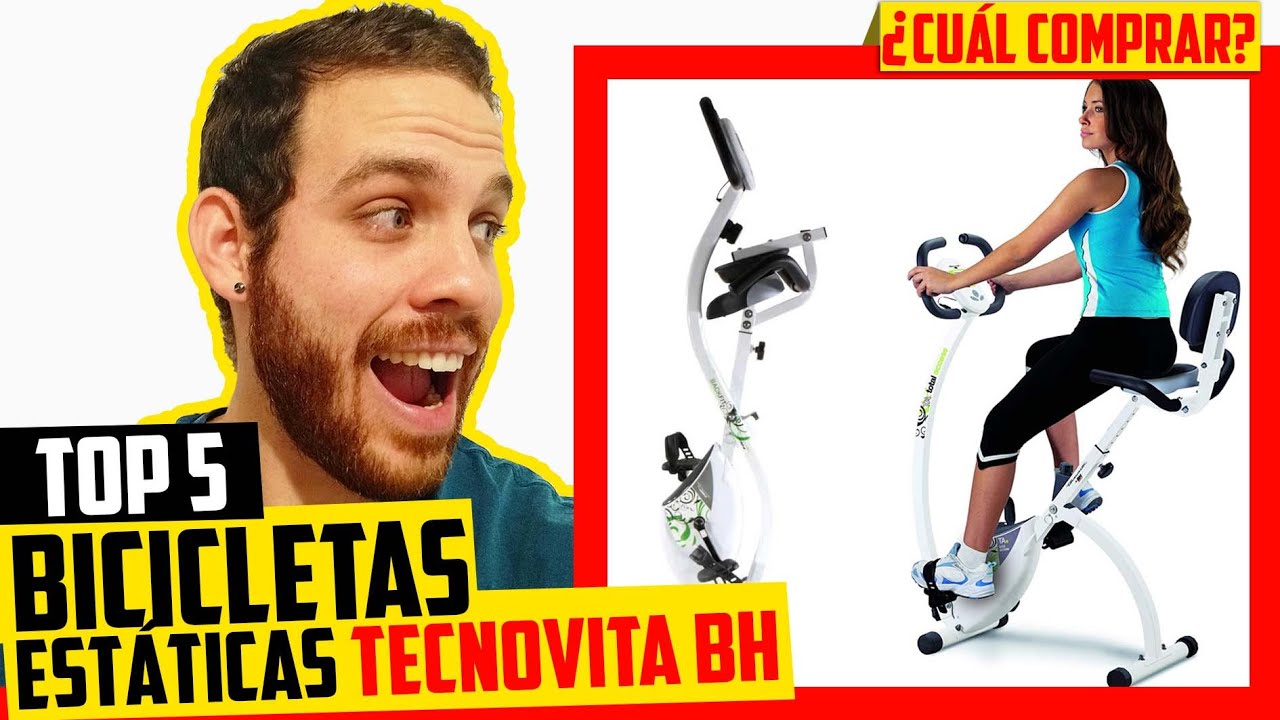🚴‍♂️Mejor BICICLETA Estática PLEGABLE BH Tecnovita🚲¿YF90, Back fit, Open&Go o X-Tri 2? ▶Amazon 2021◀