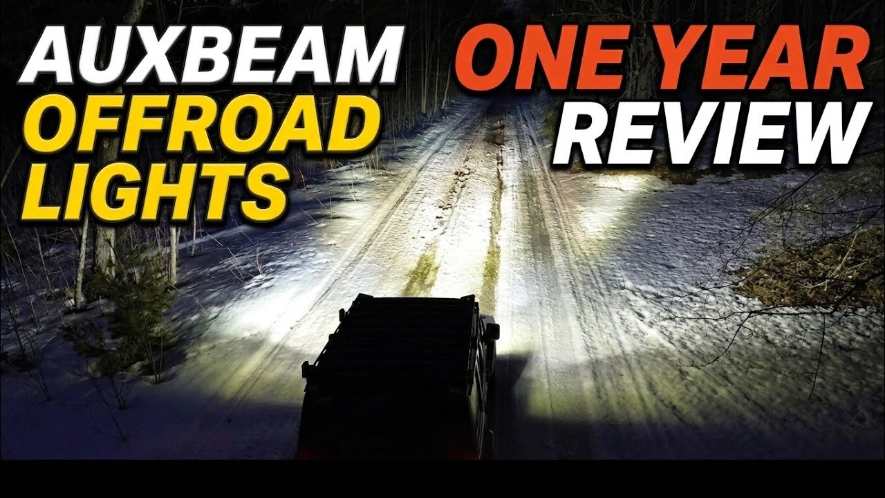 Внедорожные фары Auxbeam белого и янтарного цвета, 5 дюймов.
