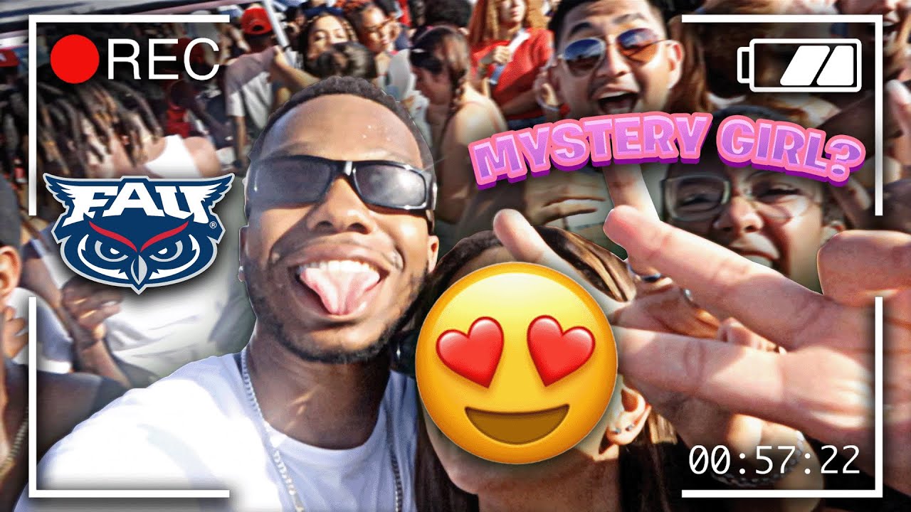 DAY IN THE LIFE: FLORIDA ATLANTIC UNIVERSITY GAME DAY TAILGATE COLLEGE VLOG (I FOUND MY CRUSH?)