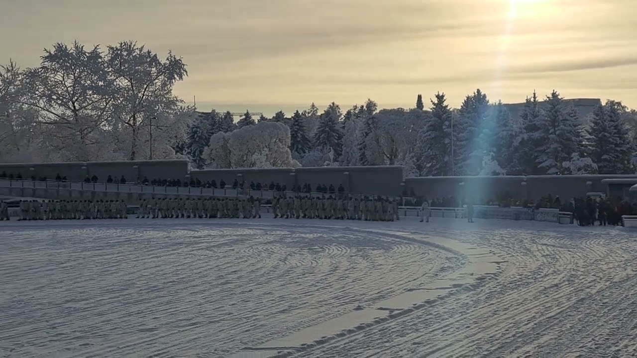 Kainuun prikaatin sotilasvala Oulussa 13.2 2026.