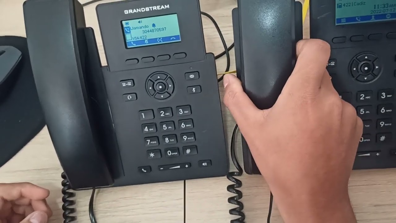 Transferencia llamadas Grandstream GRP-2601P