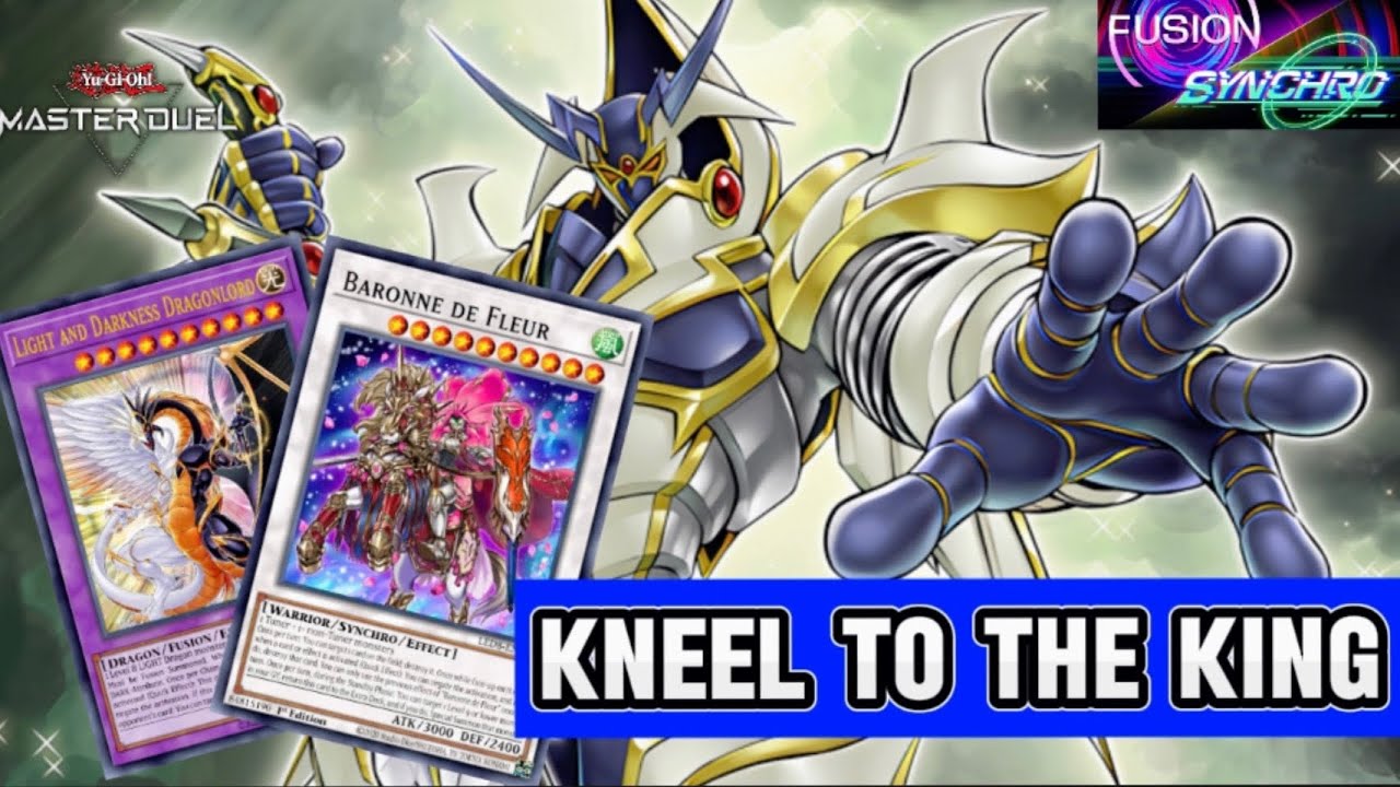 BUSTER BLADER ft. Light and Darkness & Baronne de Fleur for Fusion Synchro Festival [Master Duel]
