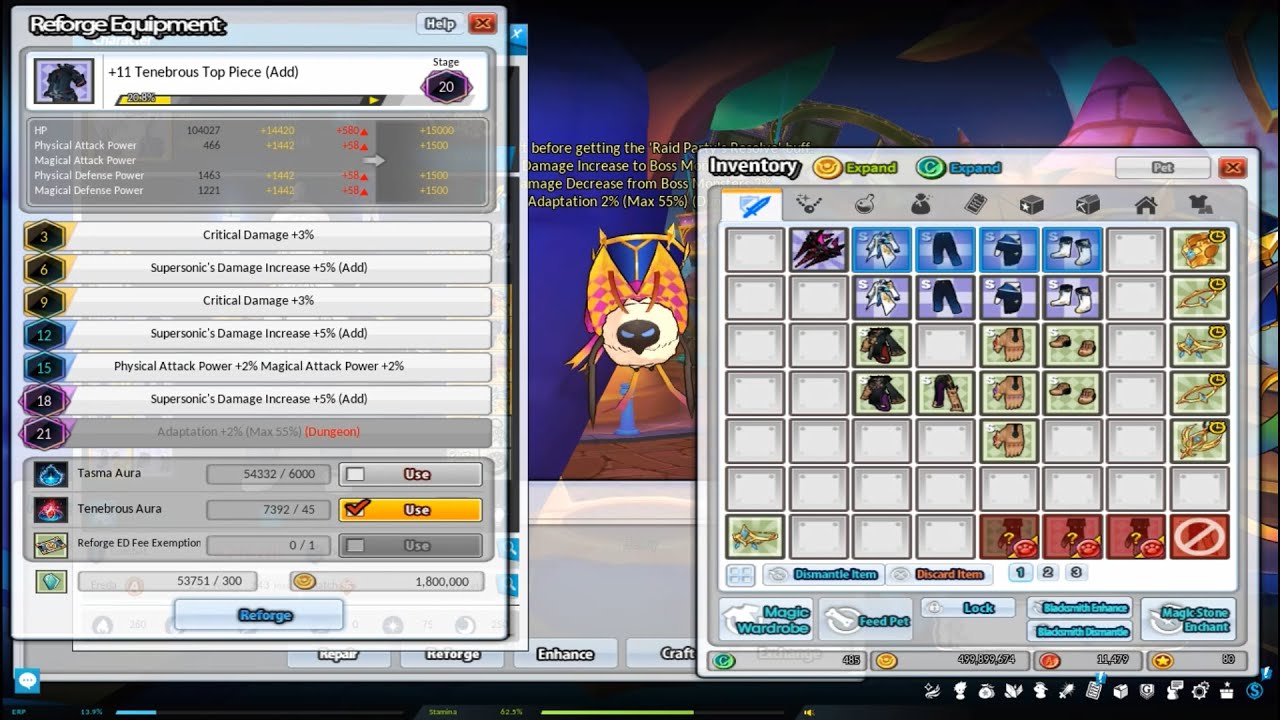Elsword NA Reforge 21 in 6 mins