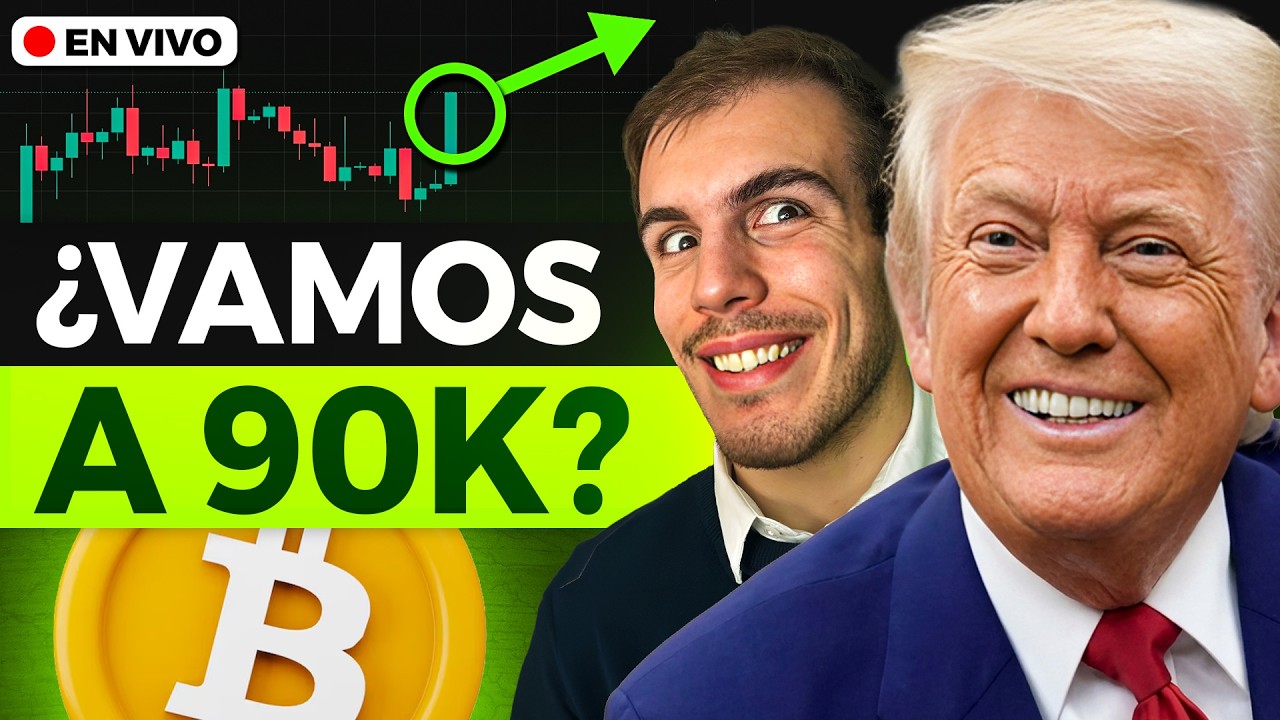 🚨&iexcl;BITCOIN A PUNTO DE EXPLOTAR! &iquest;VAMOS A 90K?