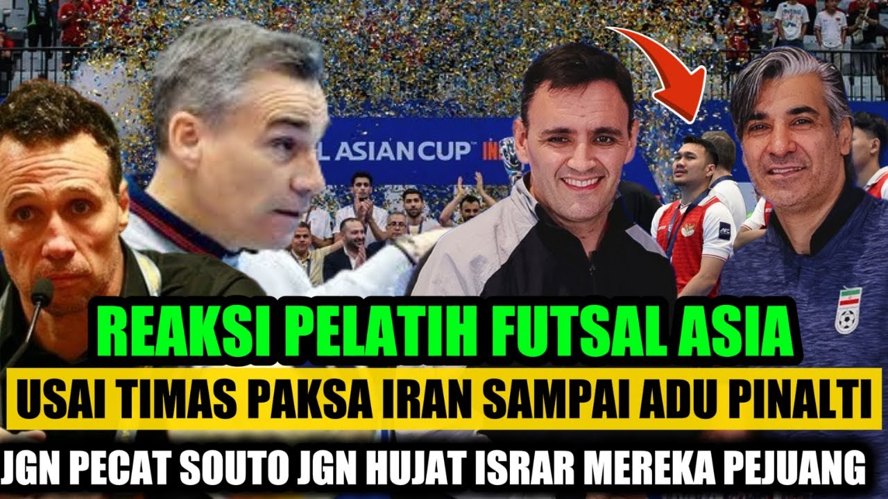 AFC FUTSAL 2026 ASIA TERGUNCANG‼️Pelatih Thailand, Vietnam TERDIAM,Usai Indonesia Gagal Juara Final