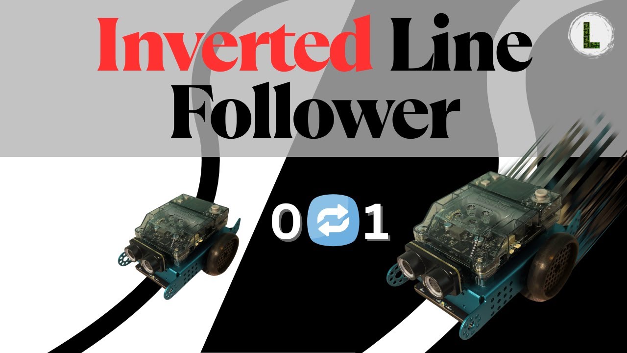 Inverted Line Follower Tutorial for mBot2 | Follow White Line on Black Track