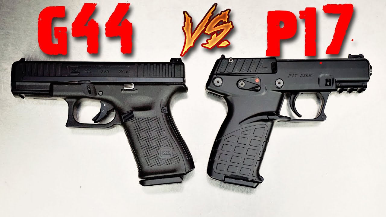 Glock 44 против KelTec P17 22lr