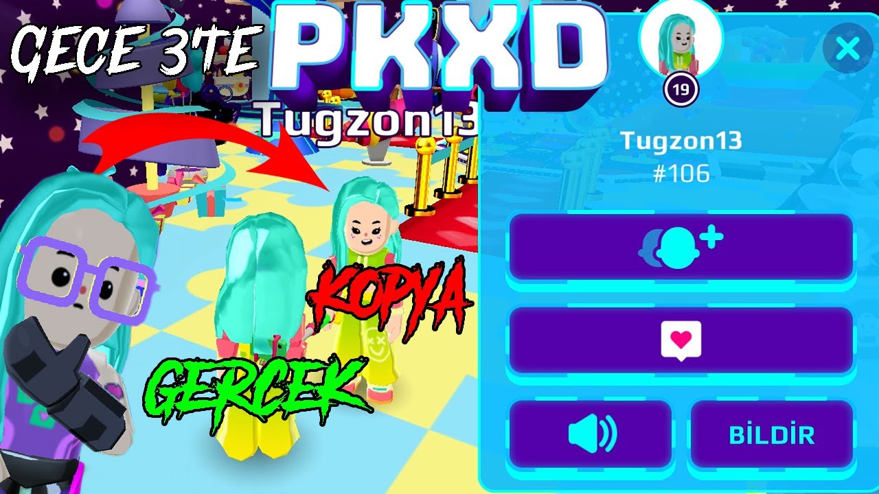 GECE 3'TE KOPYAMLA KARŞILAŞMAK? | EVİ VE KODU BİLE AYNI! (GECE 3'TE PK XD GİZEMLERİ)