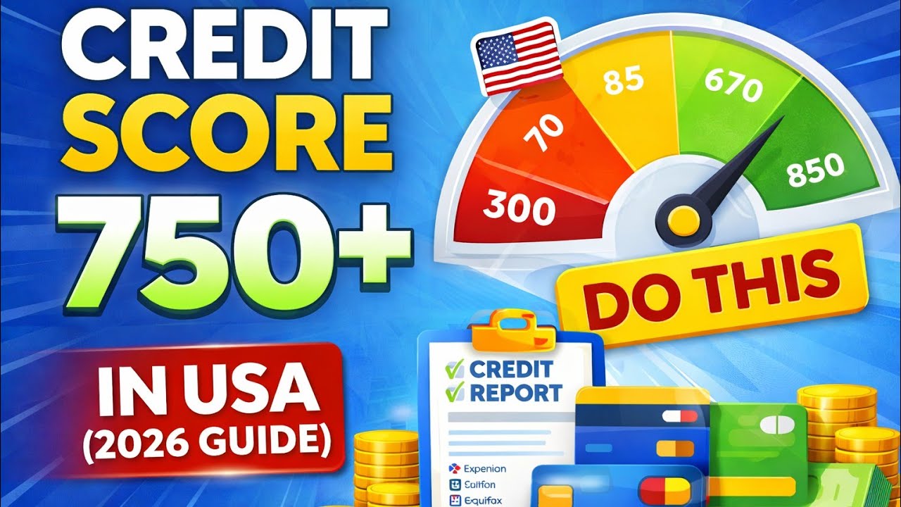 How to Boost Your Credit Score FAST in USA (2026 Guide)