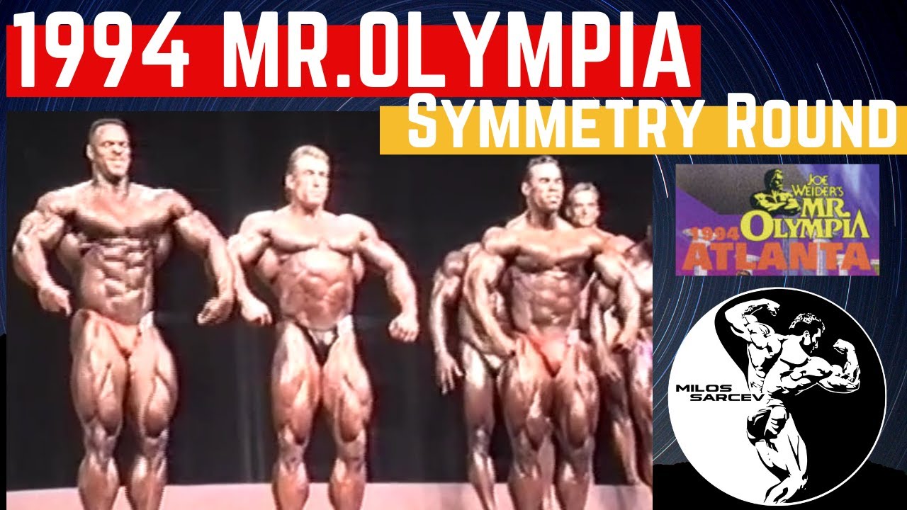 Rare video footage of the Symmetry Round at the 1994 Mr Olympia