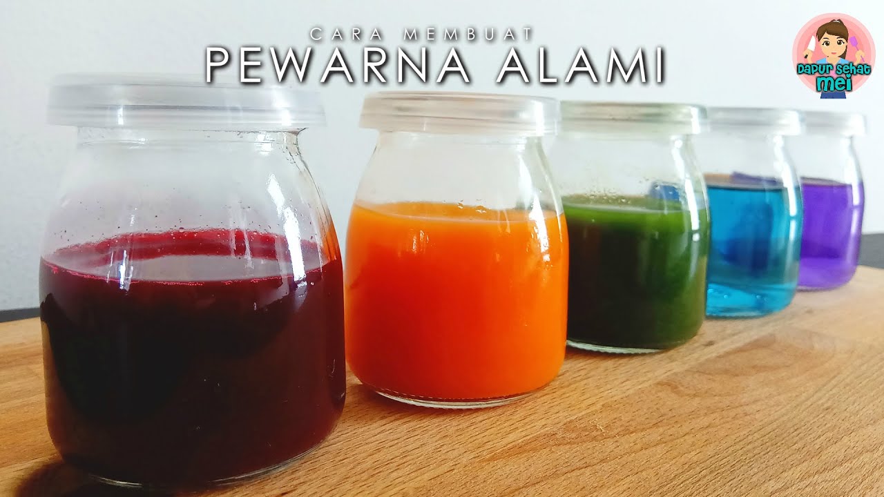 Cara Membuat Pewarna Makanan Alami Tanpa Bahan Kimia
