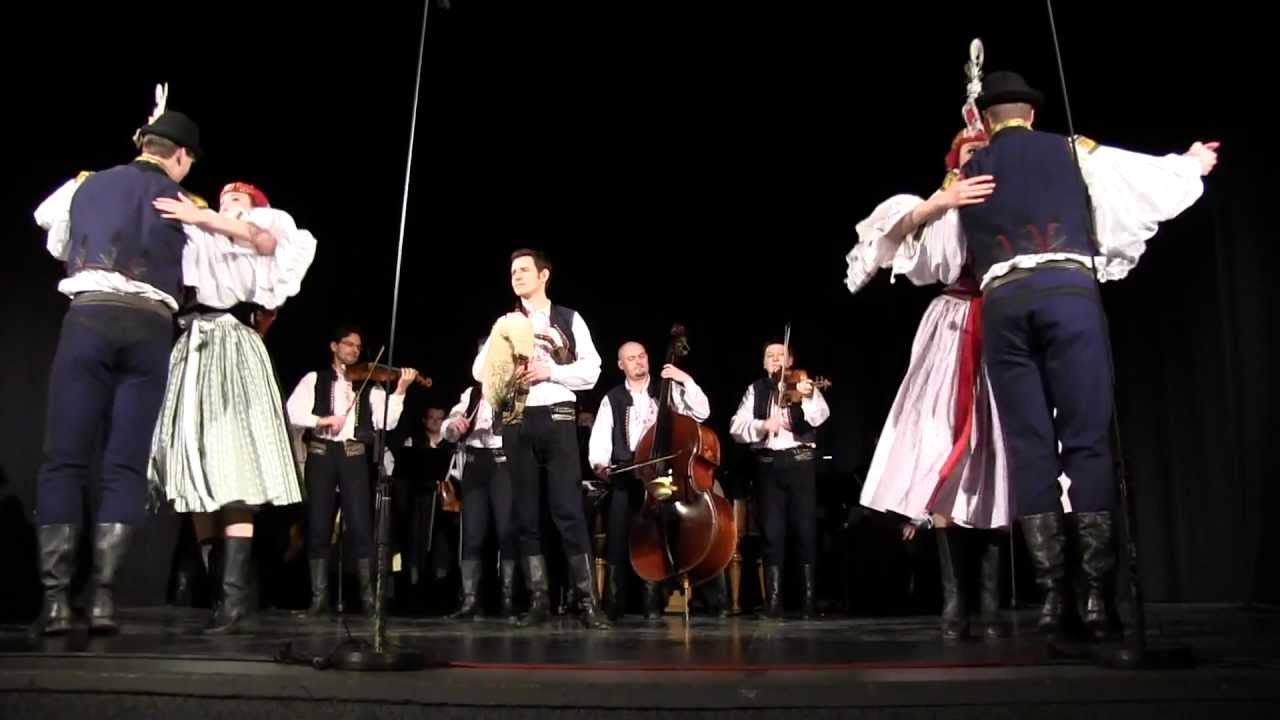 VESELÍ N.MOR.-soubor ONDRÁŠ:Myjavský tanec,úvodní slovo,Bílovské gajdování,Holubička