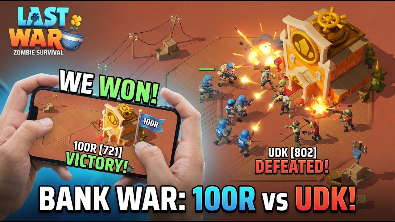 Season 5: Bank Brawl with UDK from server 802! #lastwarsurvivalgame #lastwar #arena