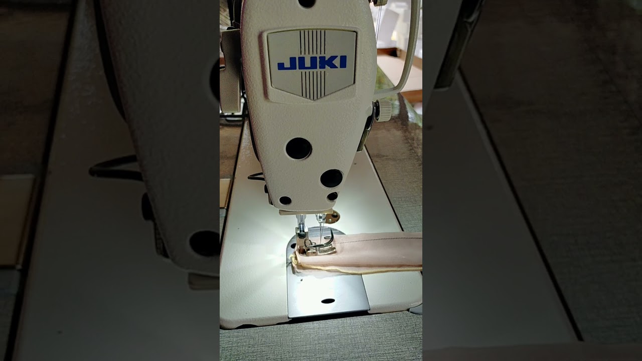 Demo mesin jahit juki Auto cut