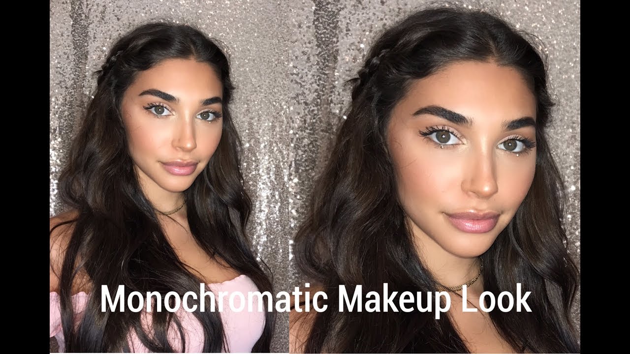 MONOCHROMATIC MAKEUP! - Chantel Jeffries