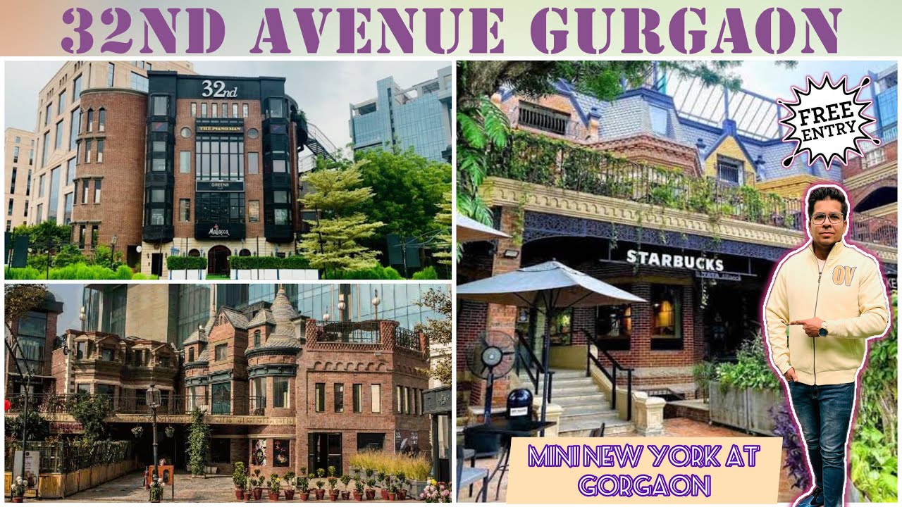32nd Avenue Gurgaon || 32nd Avenue Gurugram || Best places to visit in Gurgaon