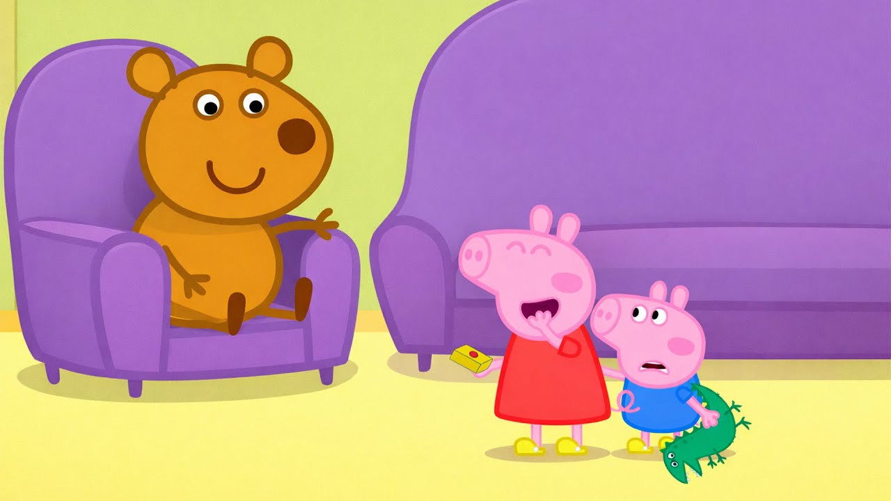 Peppa Pig & Teddy Bear Transform in Size! 🧸😆 George's Surprise | Funny Peppa Pig Animation