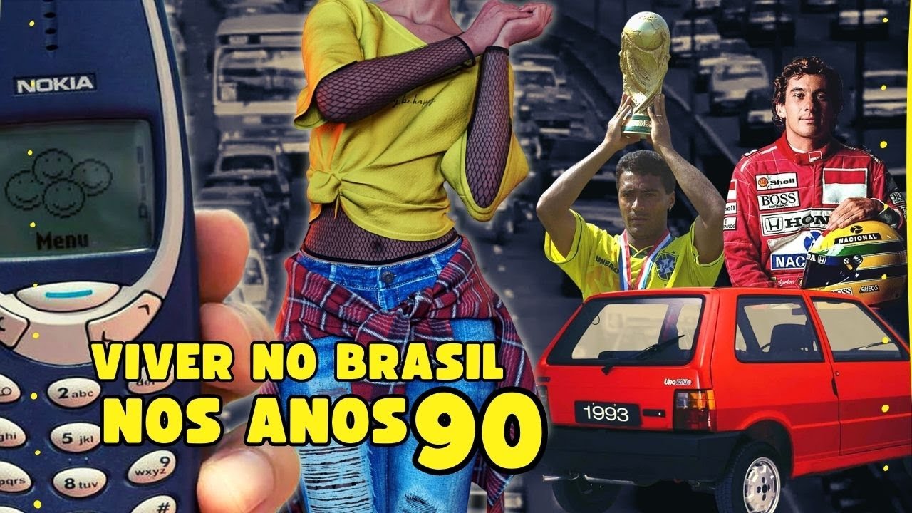 Como Era Viver no Brasil Nos Anos 90? #anos90