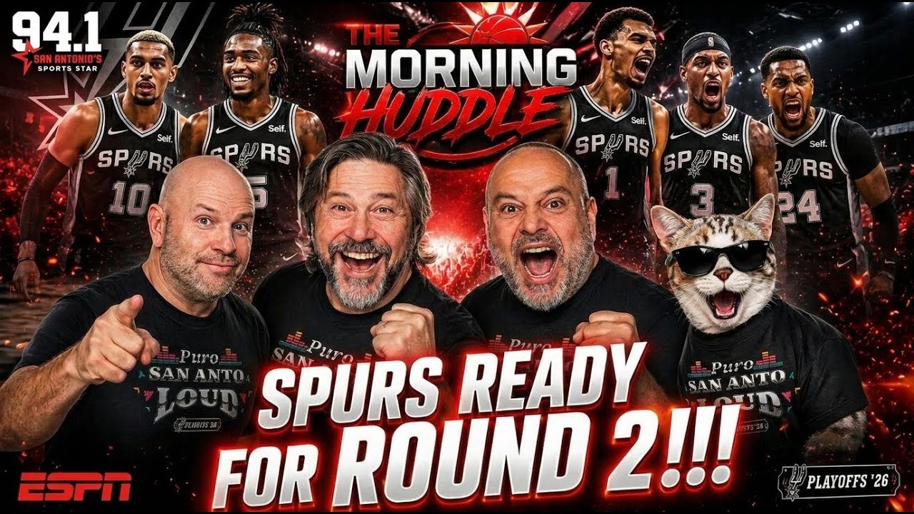 Spurs ready for Round 2!| The Morning Huddle
