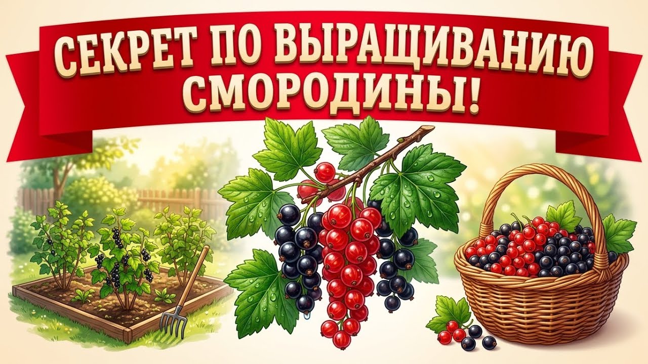 Смородина «на совесть»: почему куст три года мучился без урожая и что его спасло