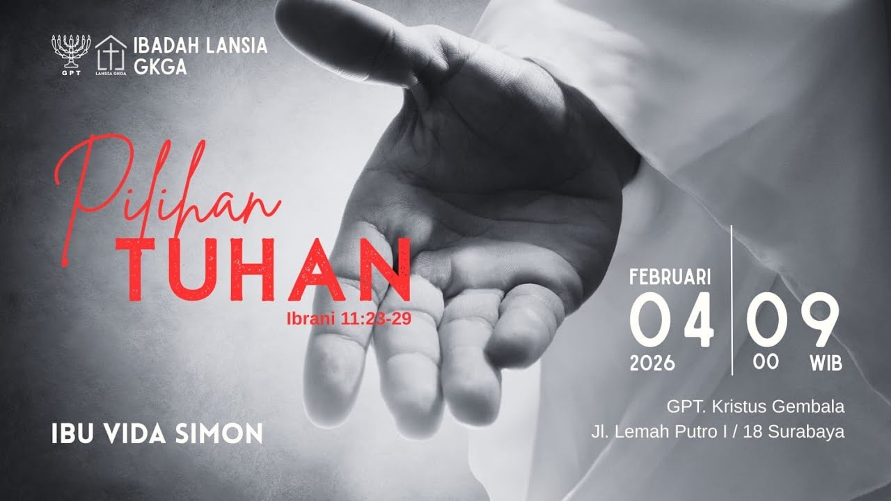 Ibadah Lansia - 4 Februari 2026 - Ibu Vida Simon