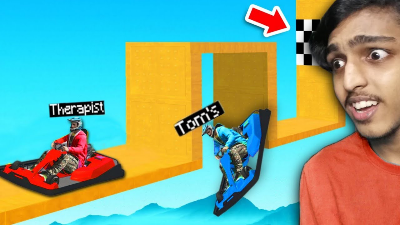 GTA 5 : TOM's Used HACK and DIED in GO-KART RACE !! MALAYALAM