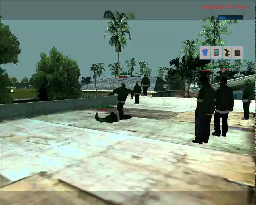 Grove Street Gang - Arizona-RP [Fight Club] Part .1