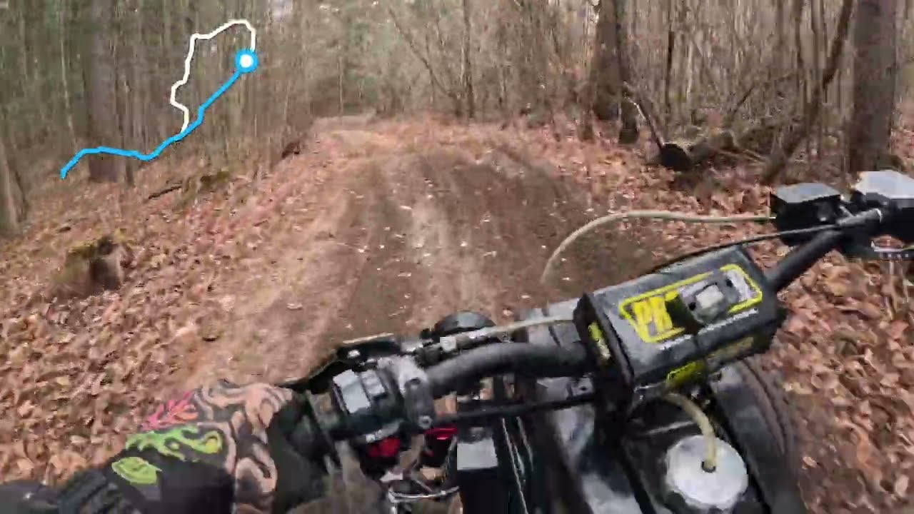 Brappin some trails YAMAHA BANSHEE 
