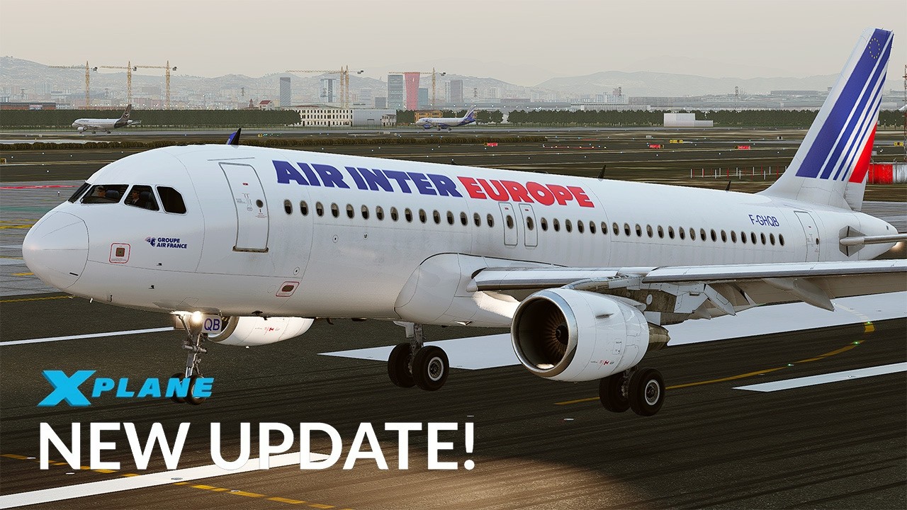 X-Plane 12.4 | Vol Gérone-Costa Brava ✈ Barcelone-El Prat | A320 ToLiss