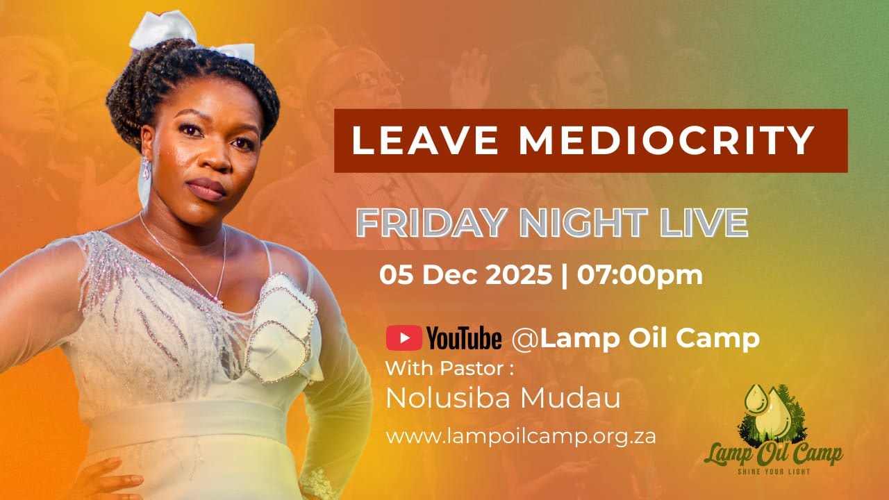 Leave Mediocrity | Lamp Oil Camp