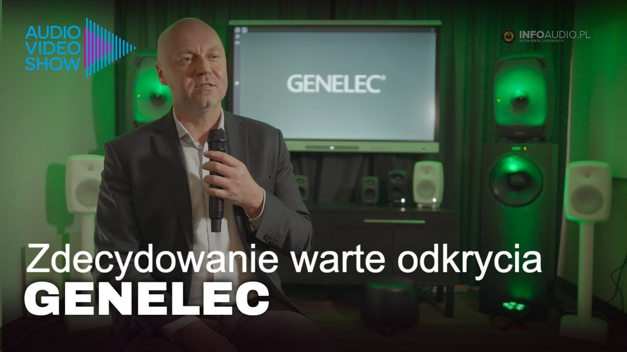 GENELEC: domowo / studyjne monitory - sprzęt zdecydowanie wart odkrycia