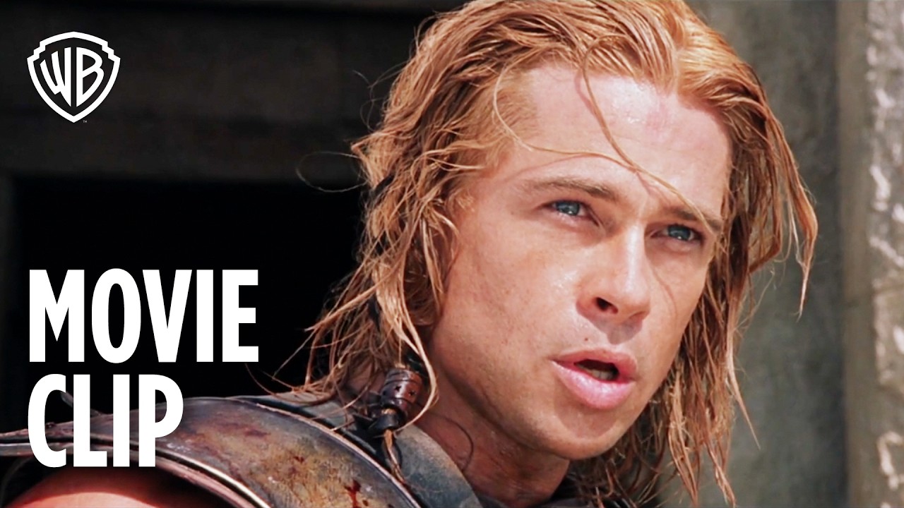Troy | Achilles in the Battle on the Beach of Troy | Movie Clip | Warner Bros. Entertainment
