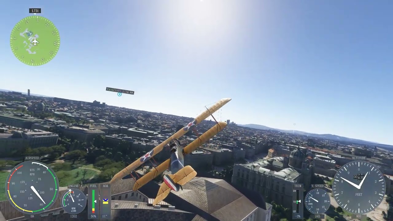 Microsoft Flight Simulator -WIEN-RAKUSKO