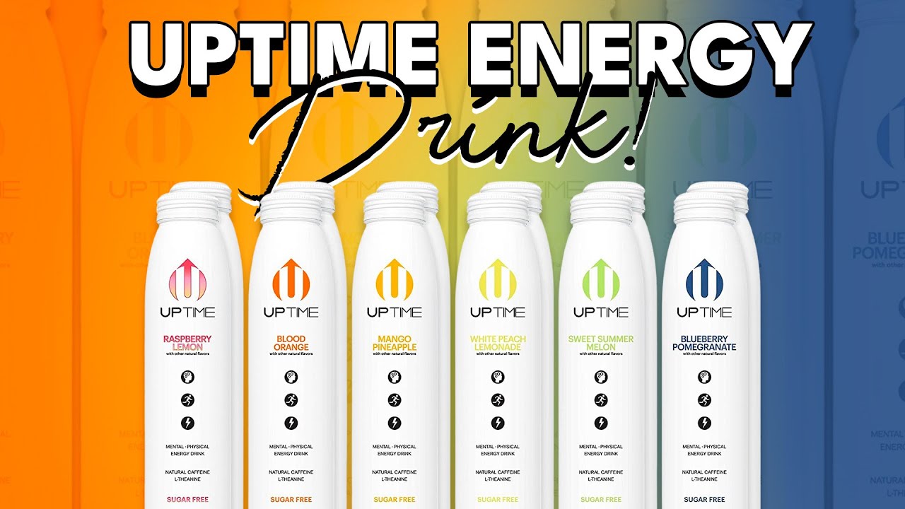 Review: Uptime Energy Drink Blood Orange *Sugar Free!*