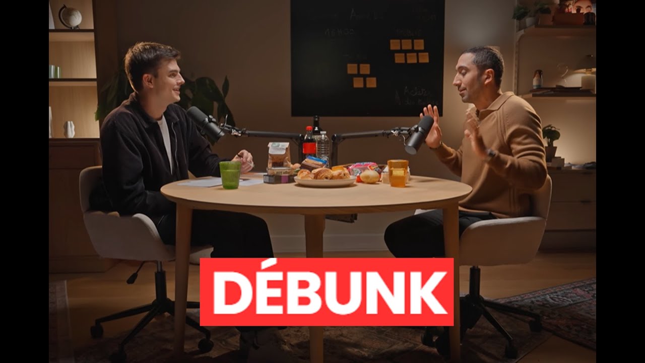 Décryptage de l'interview d'HugoDécrypte et de J. Mohamed sur l'Alimentation et la Santé
