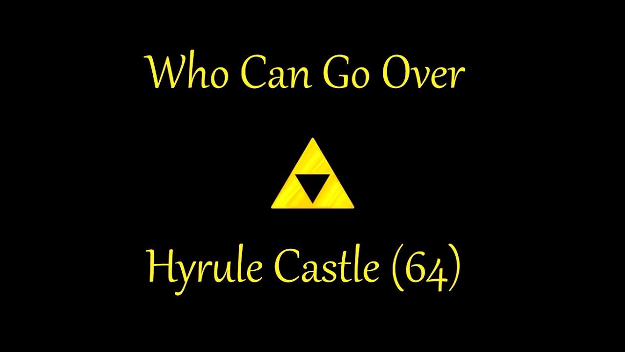 Who Can Go Over Hyrule Castle 64 (Super Smash Bros. for Wii U)