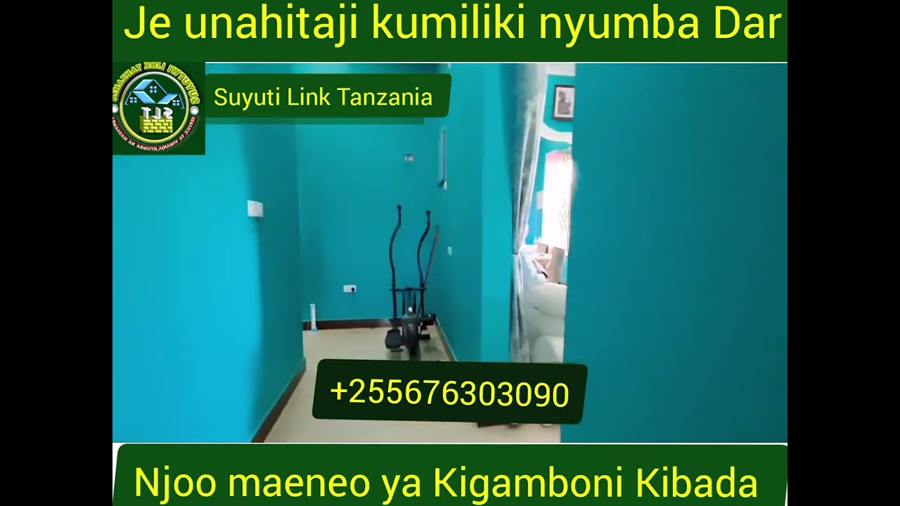NYUMBA NZURI INAUZWA IKO DAR ES SALAAM KIGAMBONI KIBADA.