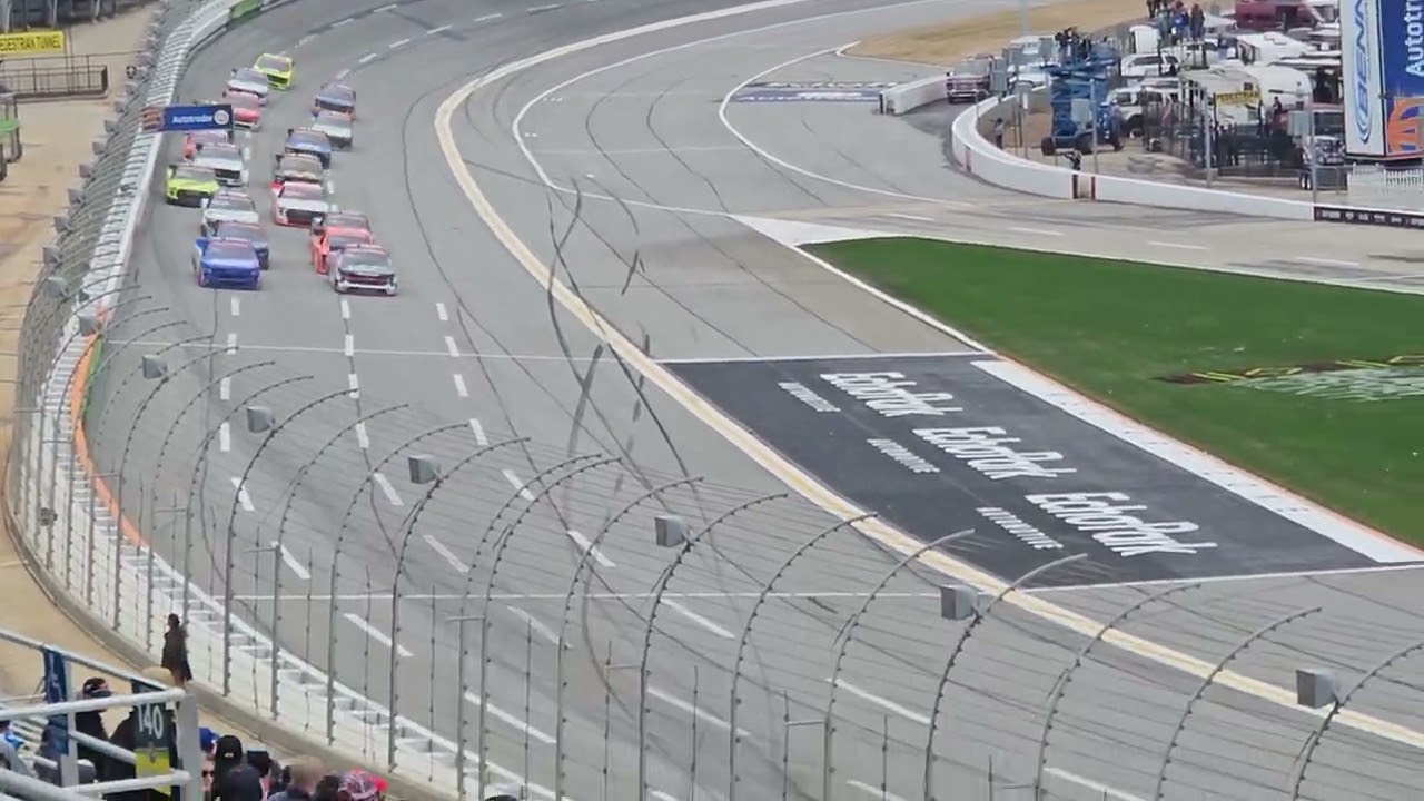 Ending of the 2026 spring Atlanta truck race