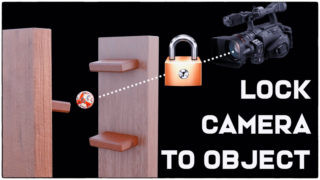 Camera follow objects | Blender 3.6 tutorial