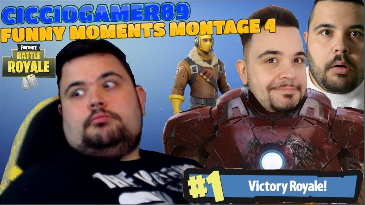 ☠ Momenti Divertenti Funny Moments 4 Cicciogamer89 Fortnite YTP