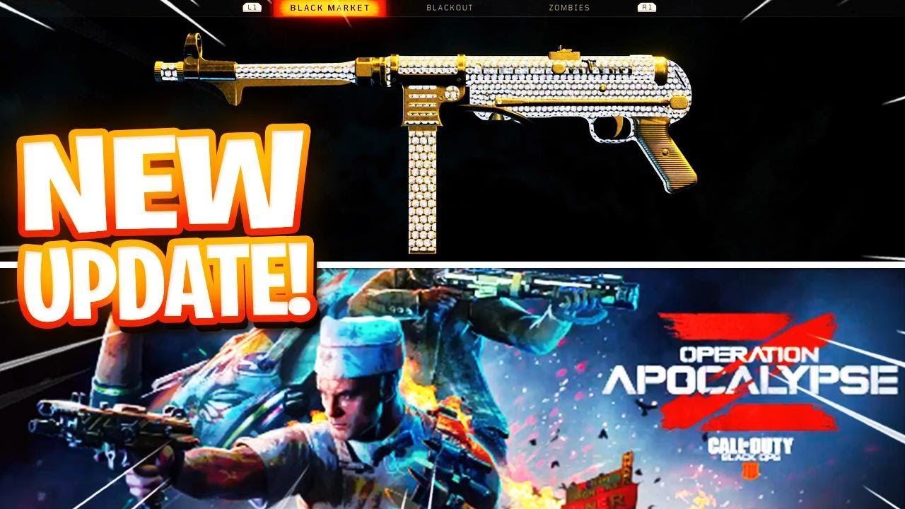 The NEW OPERATION APOCALYPSE Z! (NEW DLC WEAPONS + COMMUNITY CHALLENGE) - COD BO4