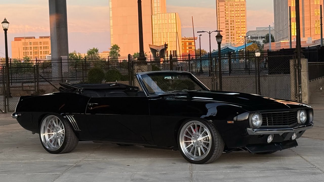 FOR SALE CALL 9168567931 or Victorylapclassics.net.  1969 LT1 Camaro Restomod Convertible 