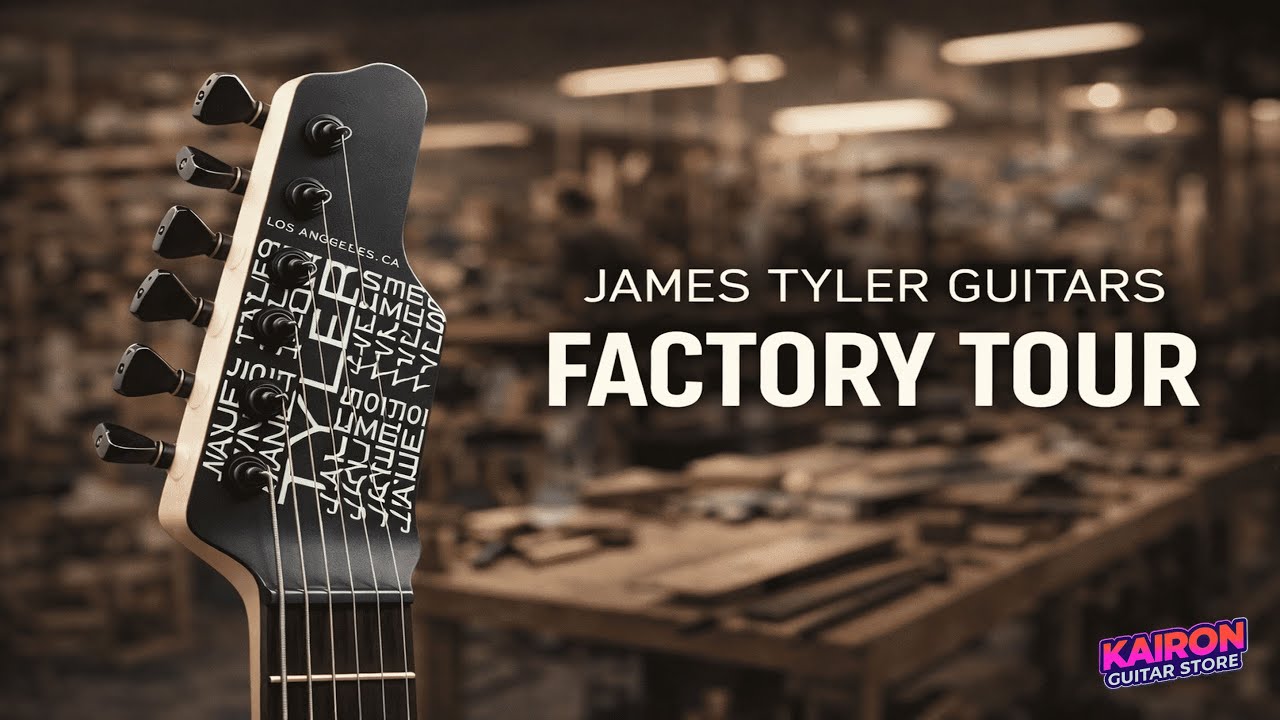 James Tyler Guitars - Factory Tour