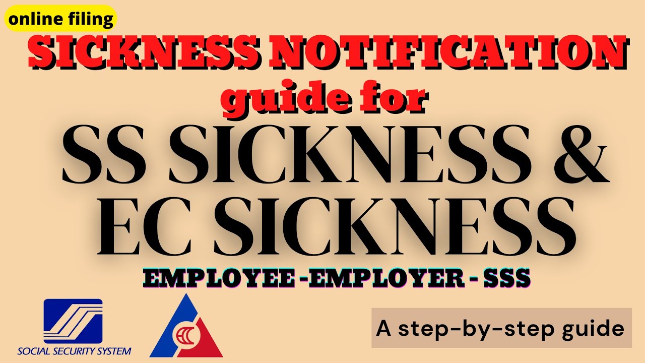 Paano magfile ng SS Sickness at EC Sickness Online | Tutorial Ùpdated Guide