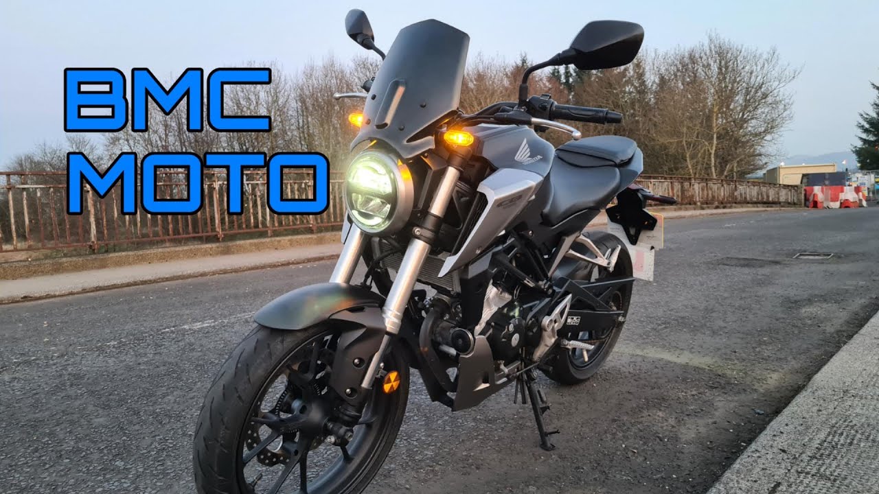 How to fit a windshield to your Honda CB125R  2018+