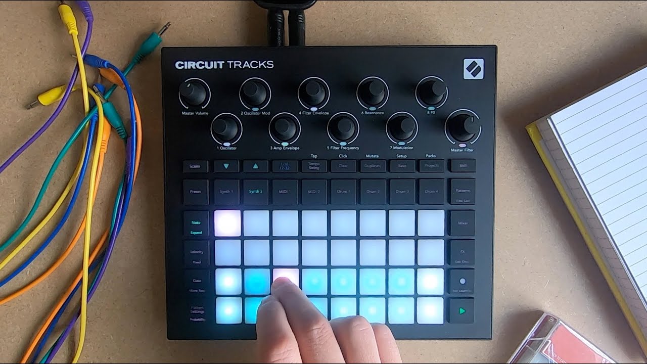 Novation Circuit Tracks Ambient: 'Always' | Ambient Demo with Custom Patches/Samples