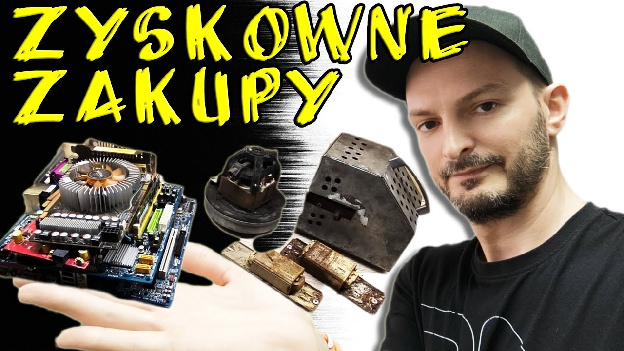 Torba pełna złomu i ukryty zysk z elektroniki 